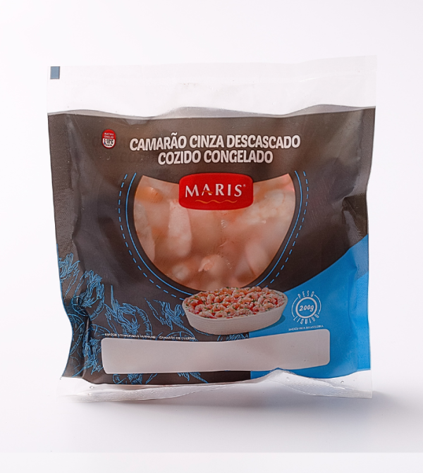Camarão Cinza Descascado Cozido Congelado 71/90 200g