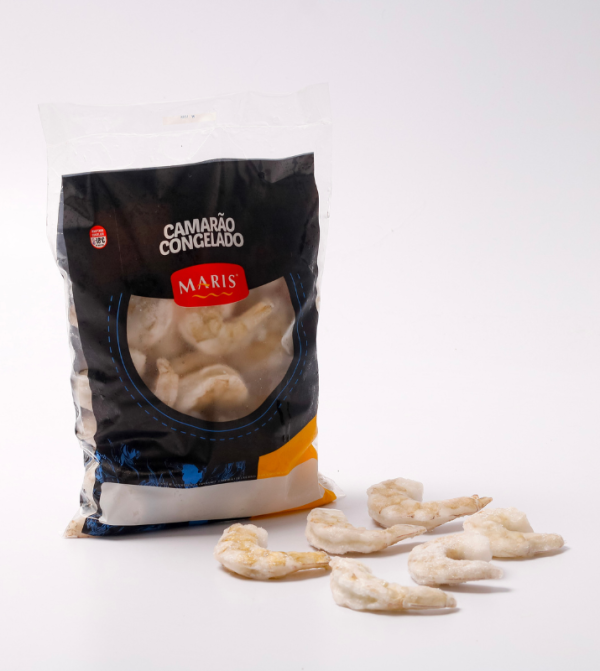 Camarão Cinza Descascado Eviscerado Congelado 1Kg